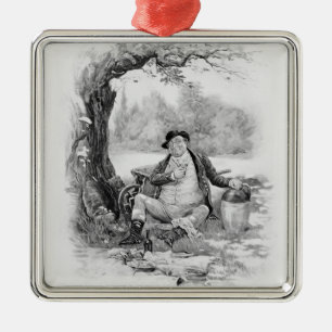 Mr Pickwick, from 'Charles Dickens: A Gossip about Metal Ornament