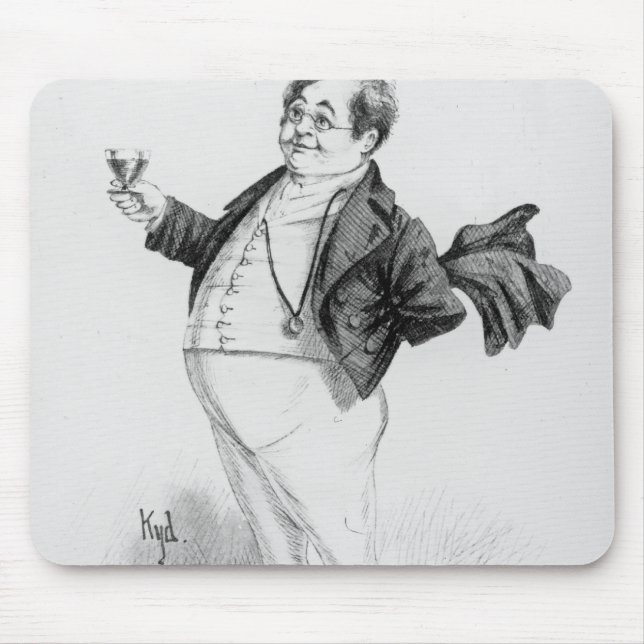 Mr. Pickwick Mouse Pad (Front)