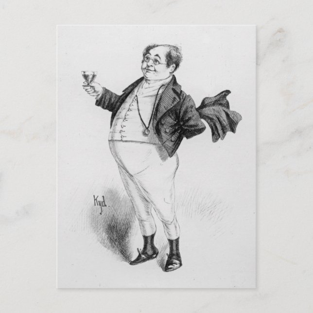 Mr. Pickwick Postcard (Front)