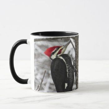 Mr. Pileated Woodpecker Bird Mug by Bebops at Zazzle