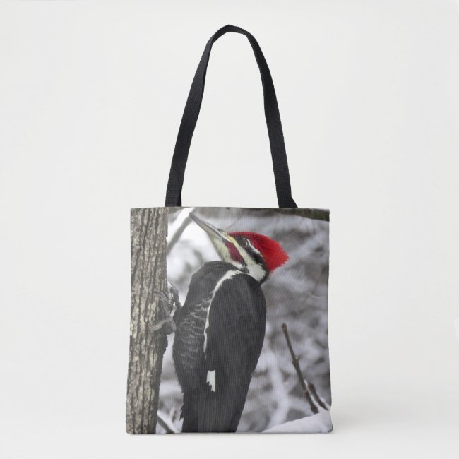 Mr. Pileated Woodpecker Bird Tote Bag