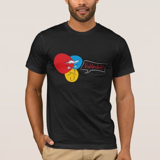 Mr.Pique Balderdash dark t-shirt