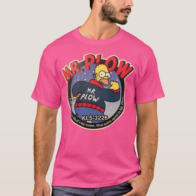 Mr Plow T-Shirt (Front)