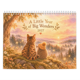 Mr.Pokee - A Little Year of Big Wonders 2027  Calendar
