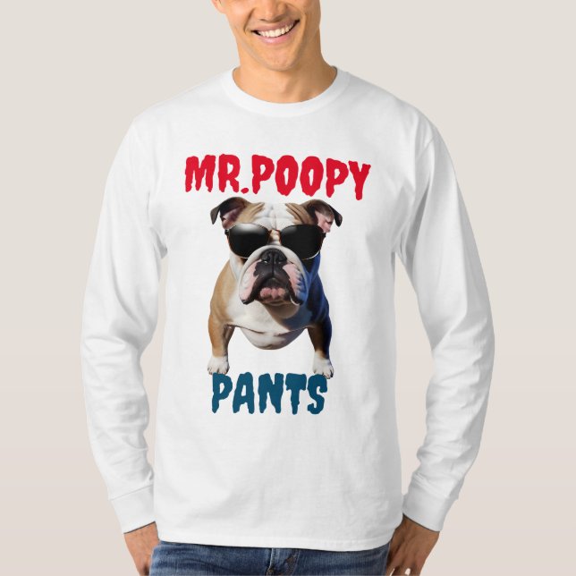 Mr Poopy Pants  T-Shirt (Front)