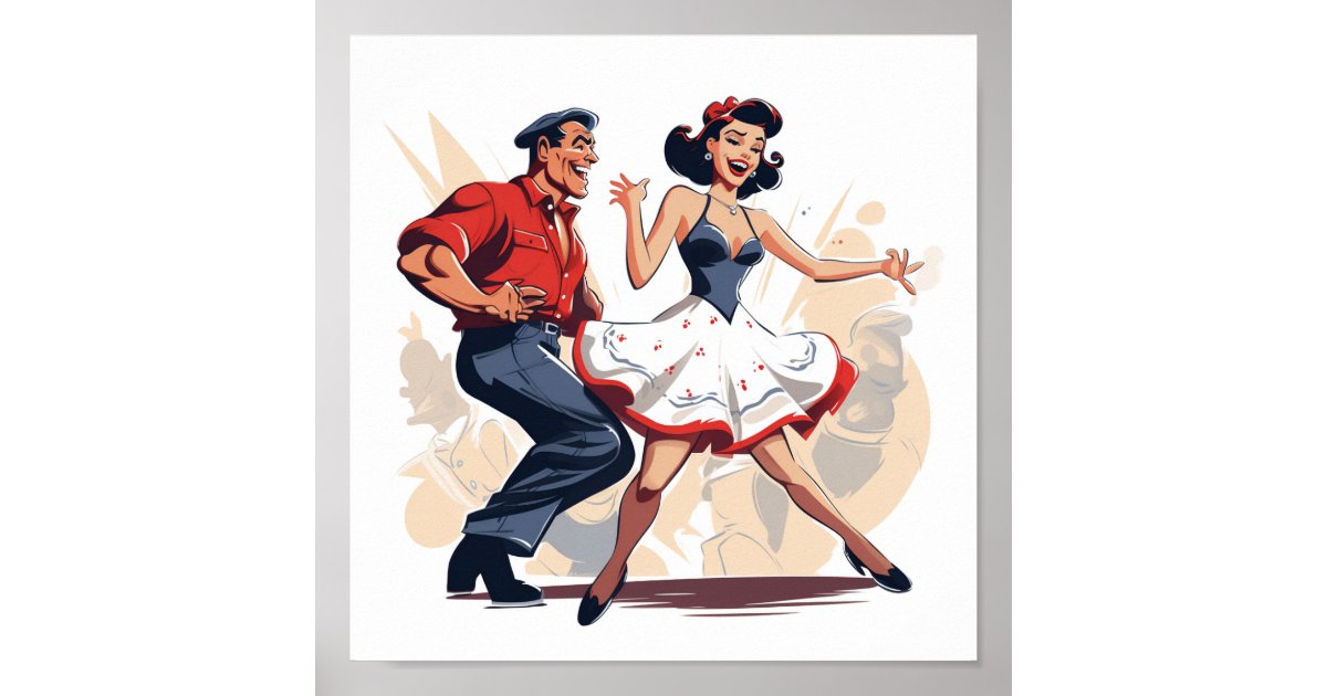 Mr. Popeye & his wife Poster Zazzle