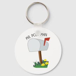Mr, Post Man Keychain