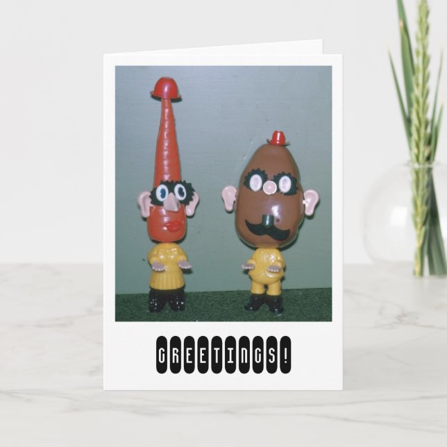 Mr. Potato Head Card (Front)