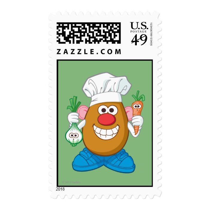 Mr. Potato Head   Chef Stamp