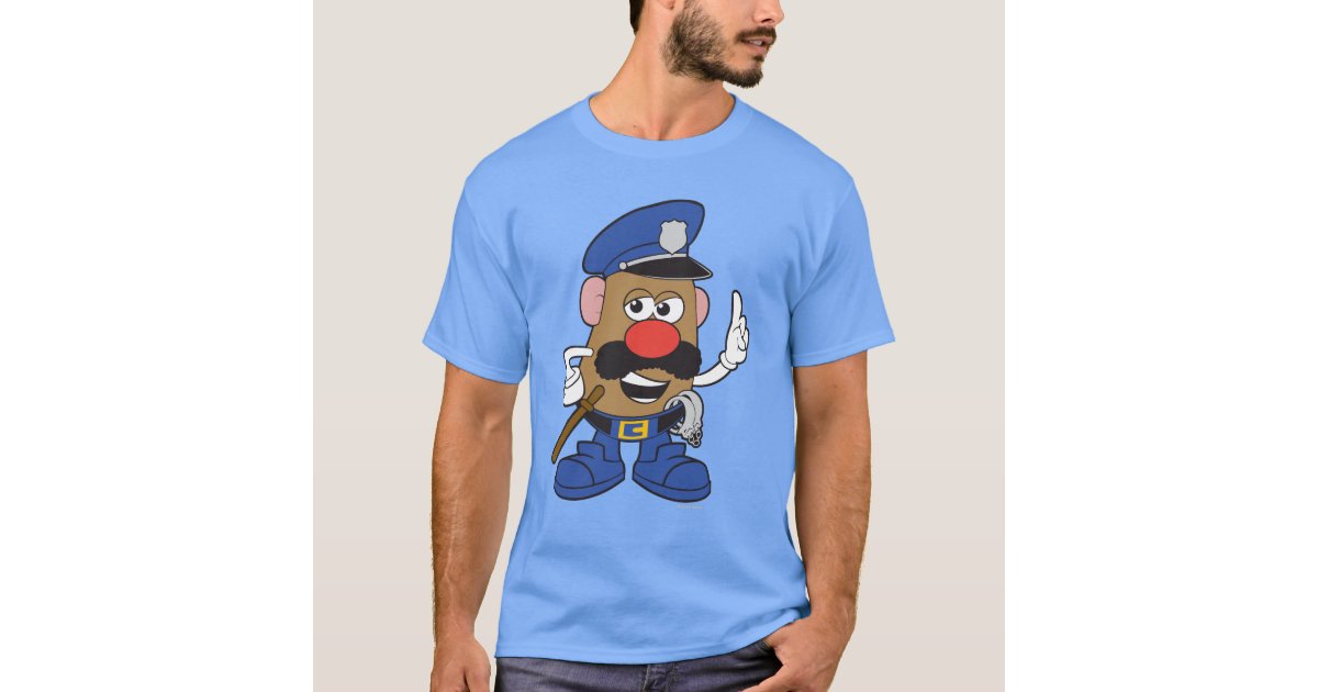 Mr Potato Head Policeman T Shirt 