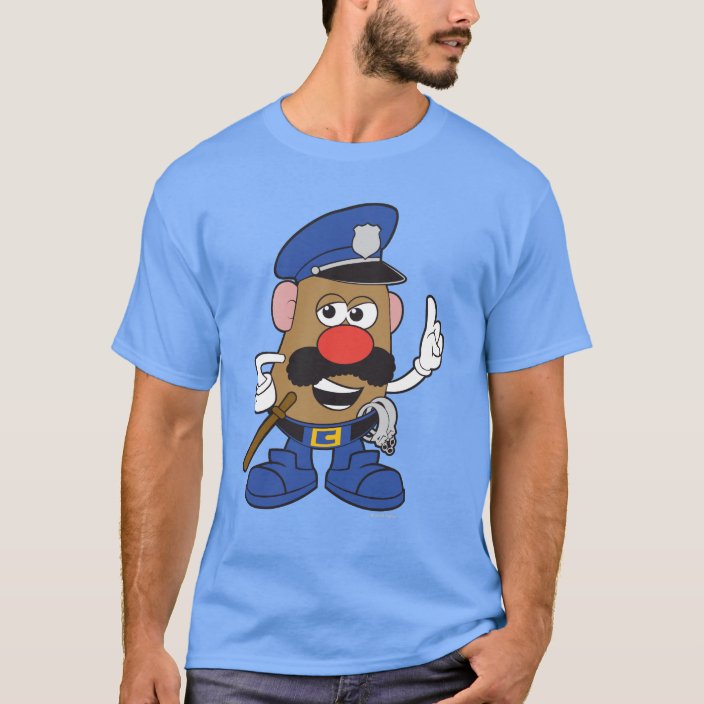 Mr Potato Head Policeman T Shirt 