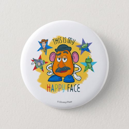 Mr Potato Head  This is my Happy Face Button