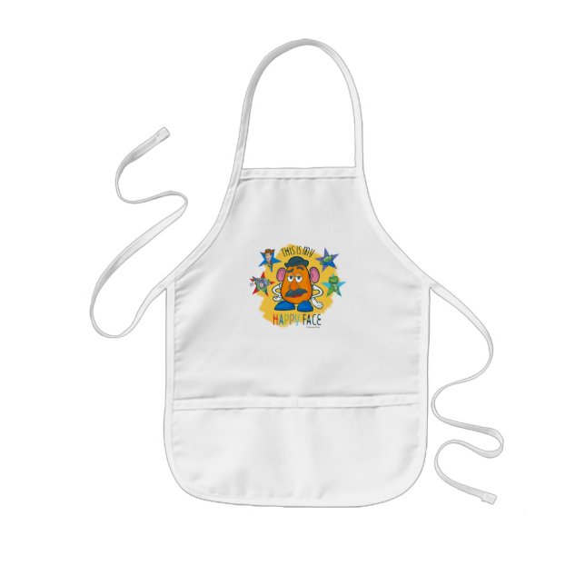 Mr. Potato Head | This is my Happy Face Kids' Apron (Front)