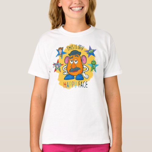 Mr Potato Head  This is my Happy Face T_Shirt