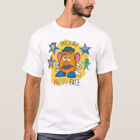 Mr. Potato Head | This Is My Happy Face T-shirt