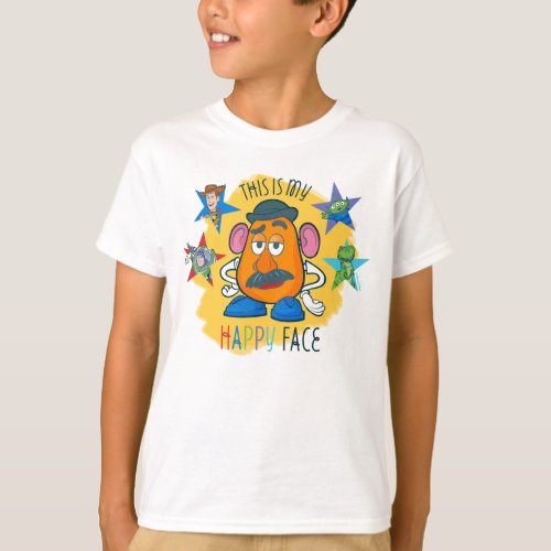 Mr Potato Head  This is my Happy Face T_Shirt