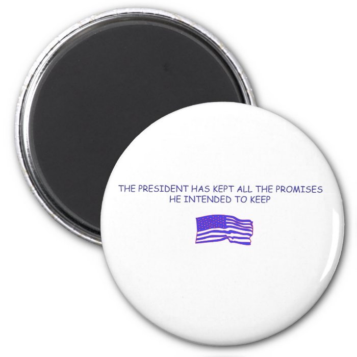 MR. PRESIDENT FRIDGE MAGNET