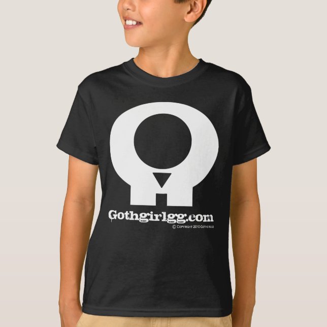 Mr Rattles Skull gothgirlgg.com T-Shirt (Front)