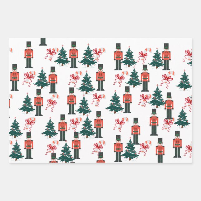 Mr.Red Man Wrapping Paper Sheets (Front)