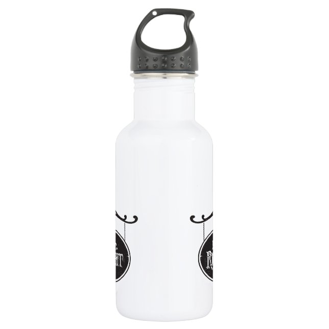 Mr. Right and Mrs. Always Right Wedding Marriage Water Bottle (Front)