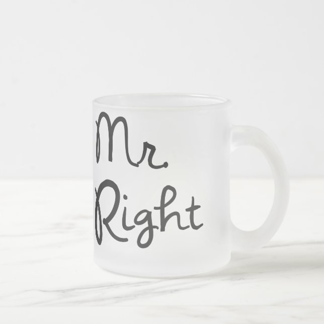 Mr. Right Coffee Mug (Right)