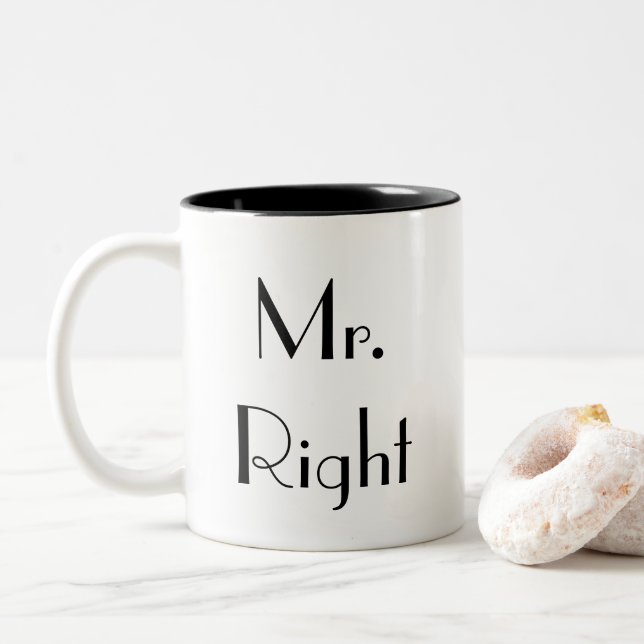 Mr. Right Mug (With Donut)