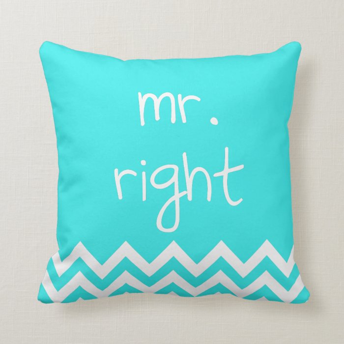 mr.right pillow