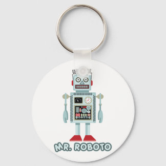Mr Roboto Keychain