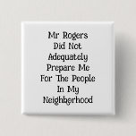 Mr Rogers Button