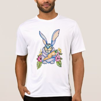 Mr. Romantic Bunny T-shirt by Bieza_art at Zazzle