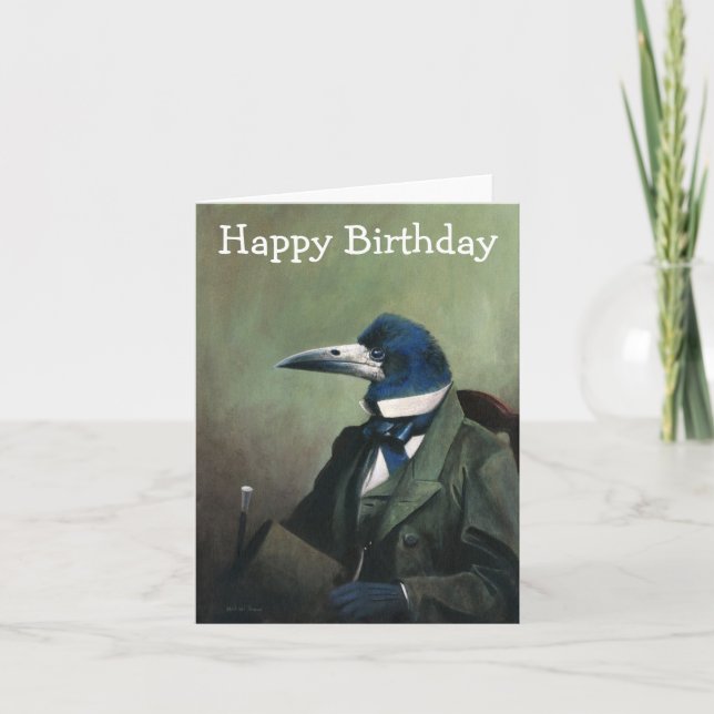 Mr Rook Birthday Card (Front)