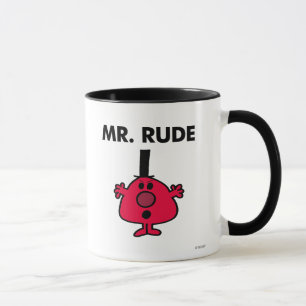 Mr. Rude Red-Faced Anger Mug