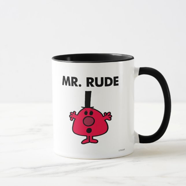 Mr. Rude | Red-Faced Anger Mug (Right)