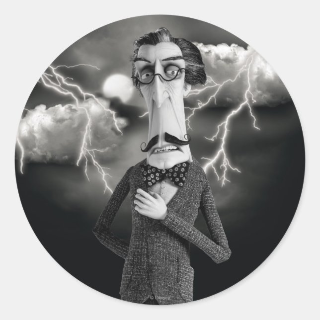 Mr. Rzykruski Classic Round Sticker (Front)