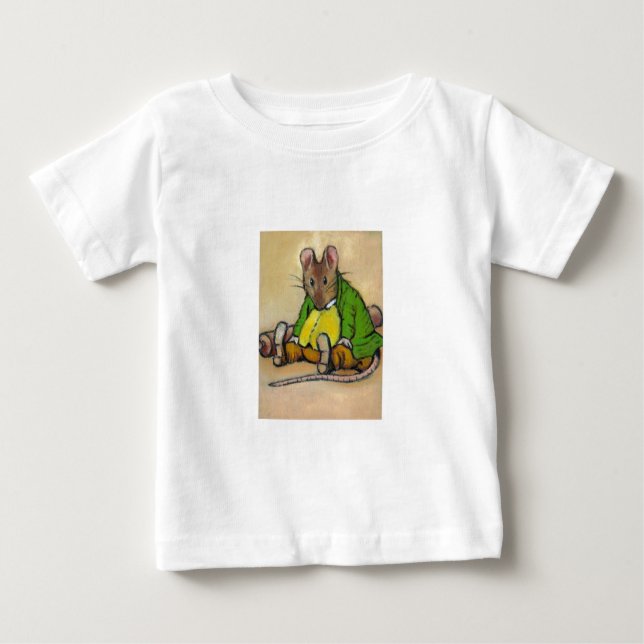 MR. SAMUEL WHISKERS, AFTER BEATRIX POTTER BABY T-Shirt (Front)