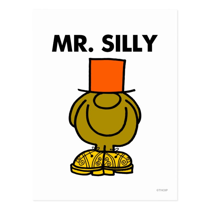 Mr Silly Classic Postcard