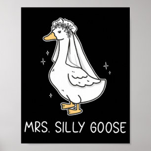 Mr. Silly Goose And Mrs. Silly Goose Couple Matchi Poster