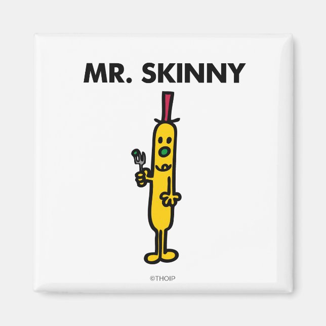 Mr. Skinny | Pea & Fork Magnet (Front)