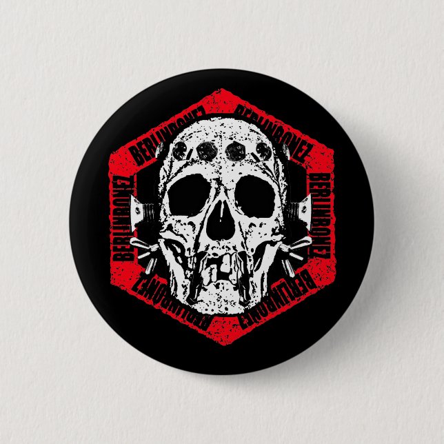 MR SKREWEY II PINBACK BUTTON (Front)