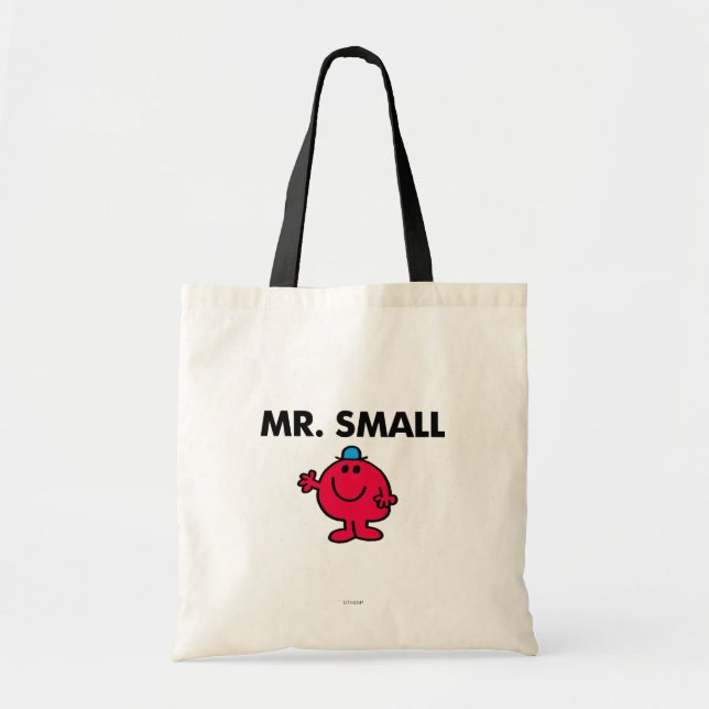 Mr. Small Waving Hello Tote Bag (Front)