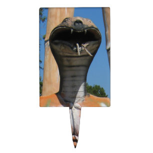 Mr Snake AKA Cobra Head ... Buddhist Hell Cake Topper