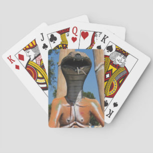 Mr Snake AKA Cobra Head ... Buddhist Hell Poker Cards