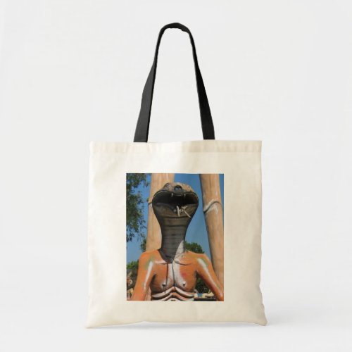 Mr Snake AKA Cobra Head  Buddhist Hell Tote Bag