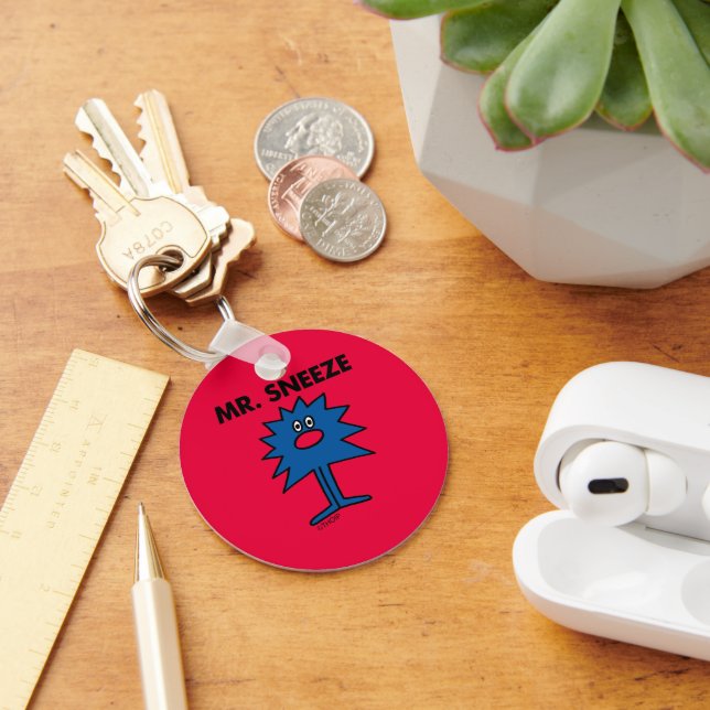Mr. Sneeze | Jagged-Edged Body Keychain (Desk)