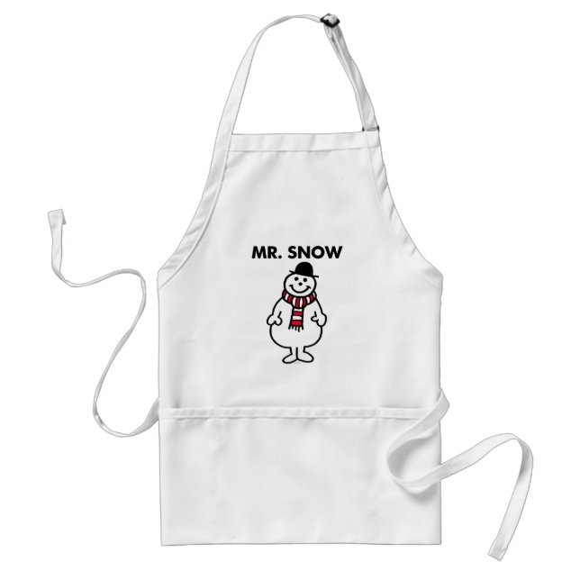 Mr. Snow | Classic Pose Adult Apron (Front)