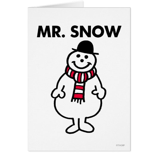 Mr. Snow | Classic Pose Cards (Front)