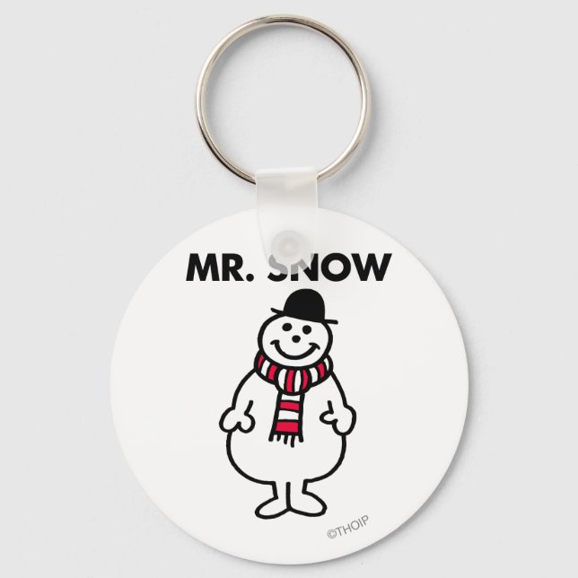Mr. Snow | Classic Pose Keychain (Front)