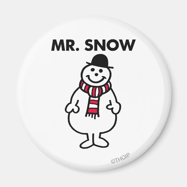 Mr. Snow | Classic Pose Magnet (Front)