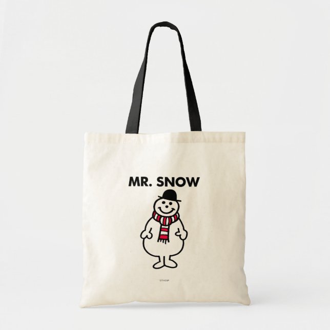 Mr. Snow | Classic Pose Tote Bag (Front)