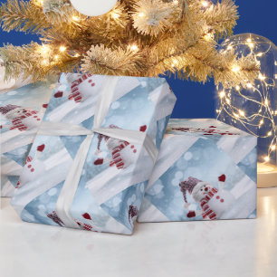 Mr. Snowman Wrapping Paper